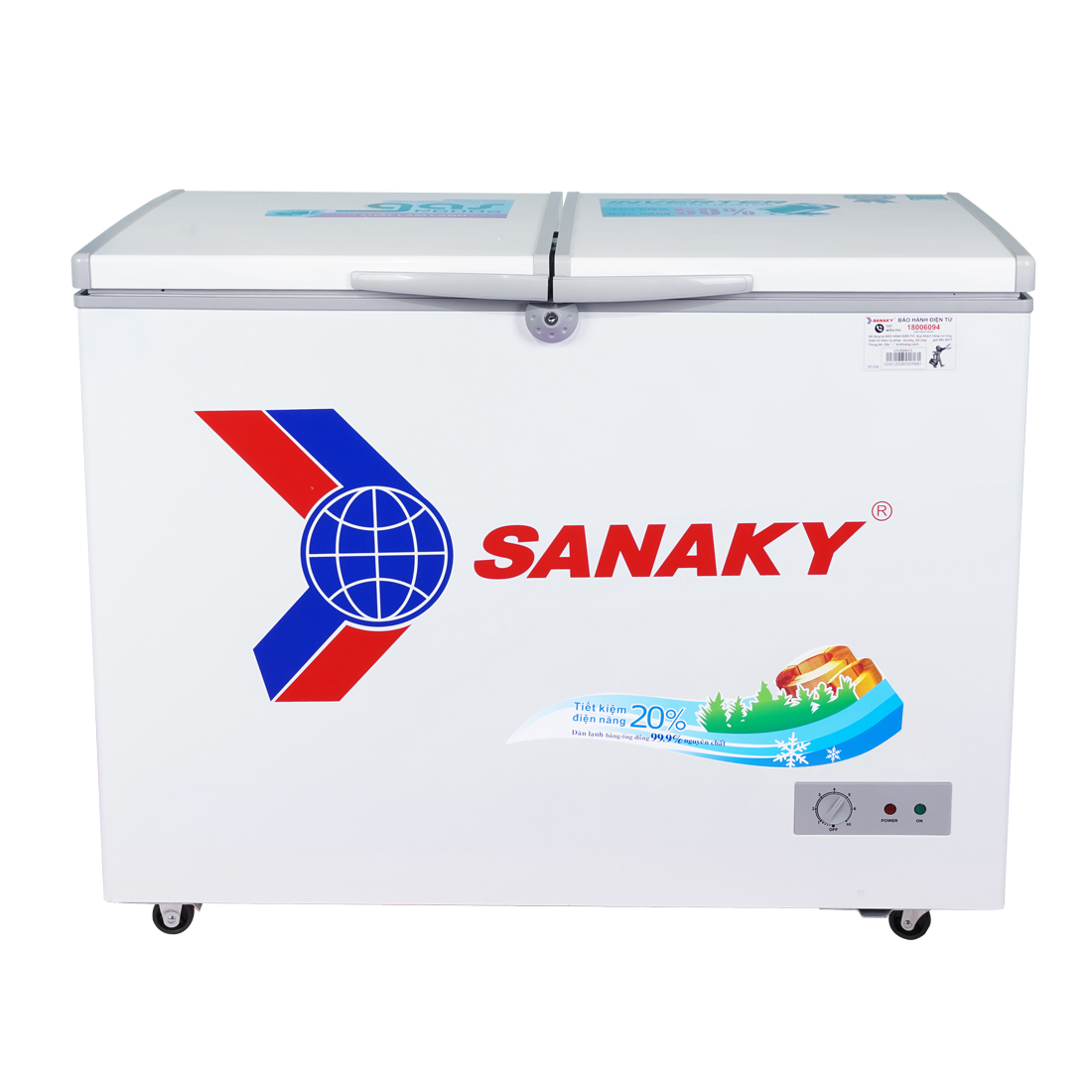 Tủ Đông Dàn Đồng Sanaky VH-2899A1, 1 Ngăn Đông 280 Lít