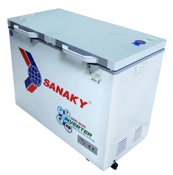 Tủ Đông Sanaky Inverter VH-4099A4K, 1 Ngăn Đông 400 Lít Màu Xám