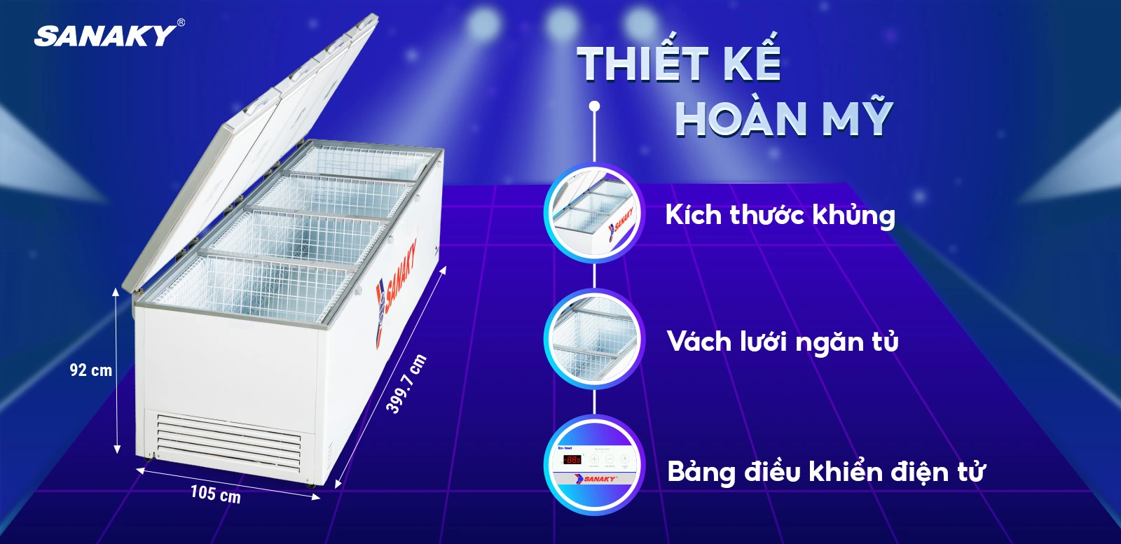 dung tích siêu lớn lên đến 2000 lít vh 2399HY