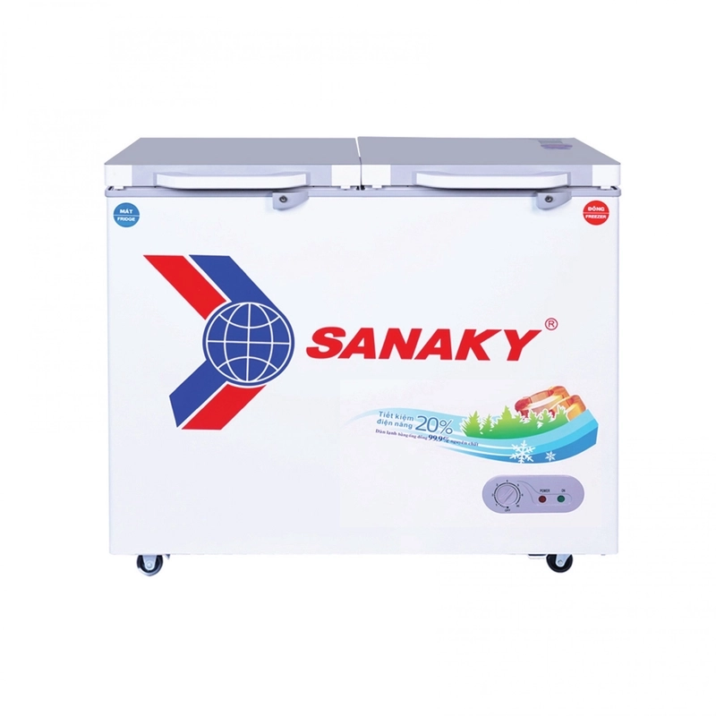 Tủ Đông Sanaky VH-2899W2K, 2 Ngăn Đông, Mát 280 Lít