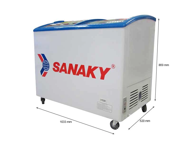 Tủ Đông Nắp Kính Sanaky VH-382K