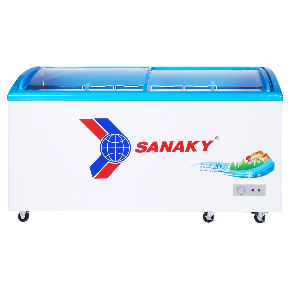 Tủ Đông Nắp Kính Sanaky VH-6899K, 680 Lít Dàn Đồng