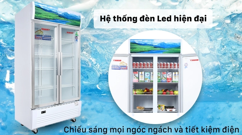 đèn led trong tủ mát sanaky VH 8009HP