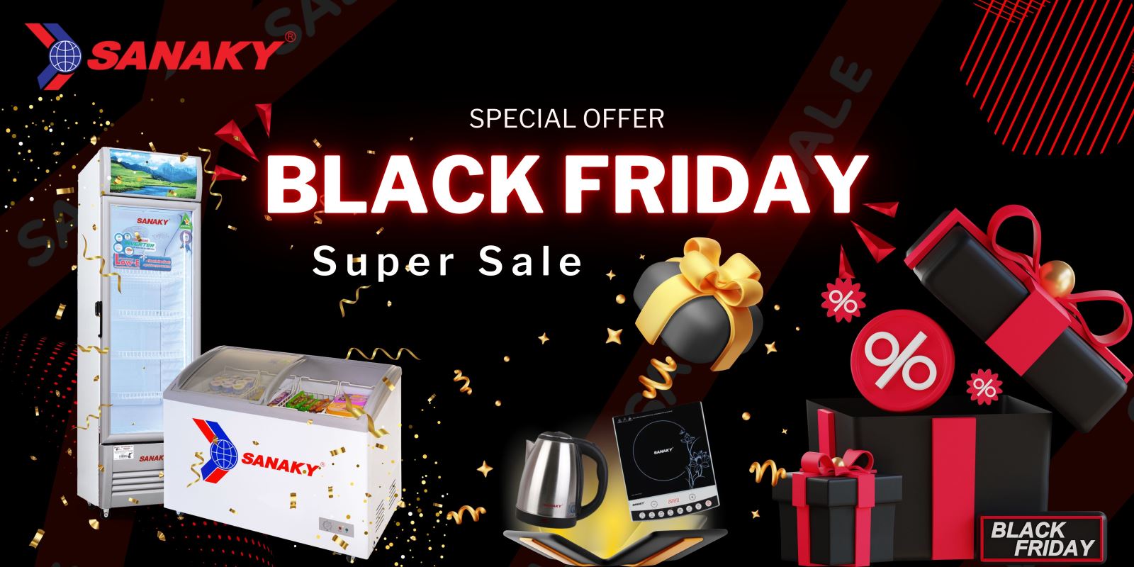 tủ mát sanaky black friday 29-11-2024